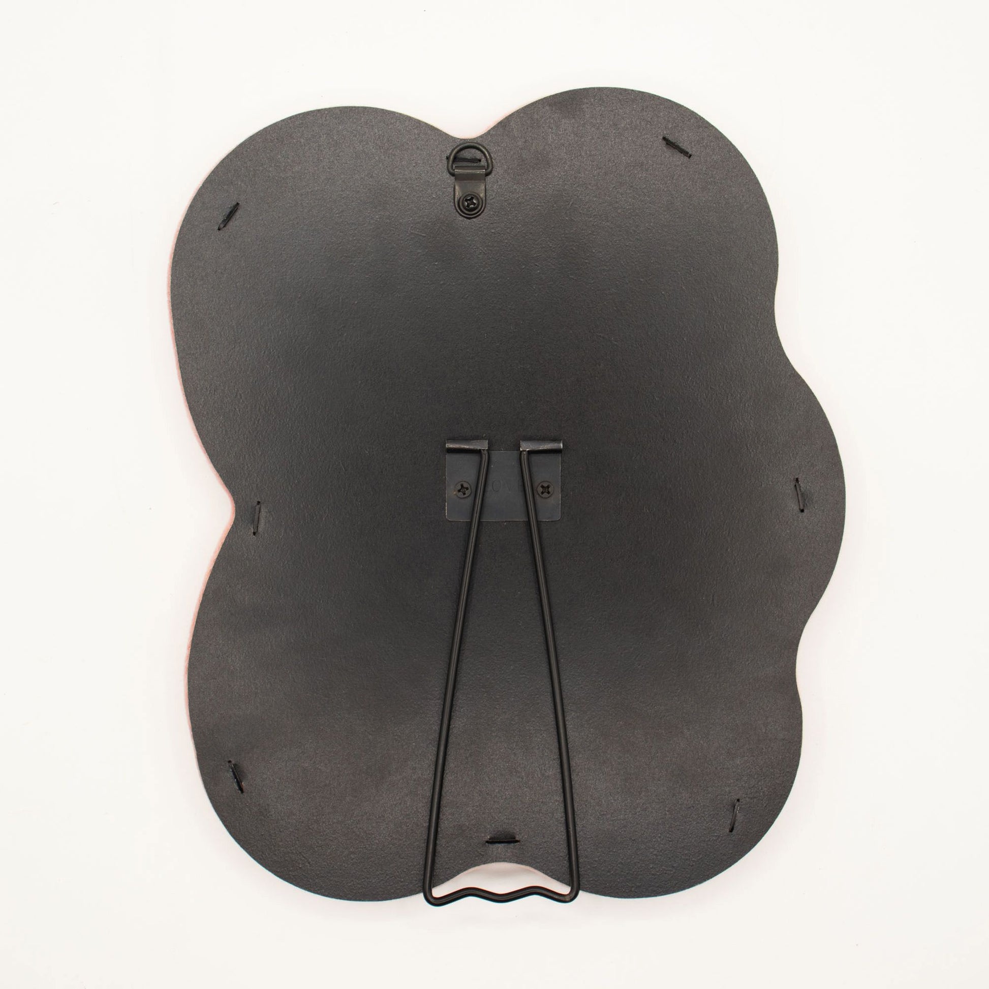 Soft Squiggly Mirror  Square Pebble  Rose Blush (22.5x27x2.3cm)