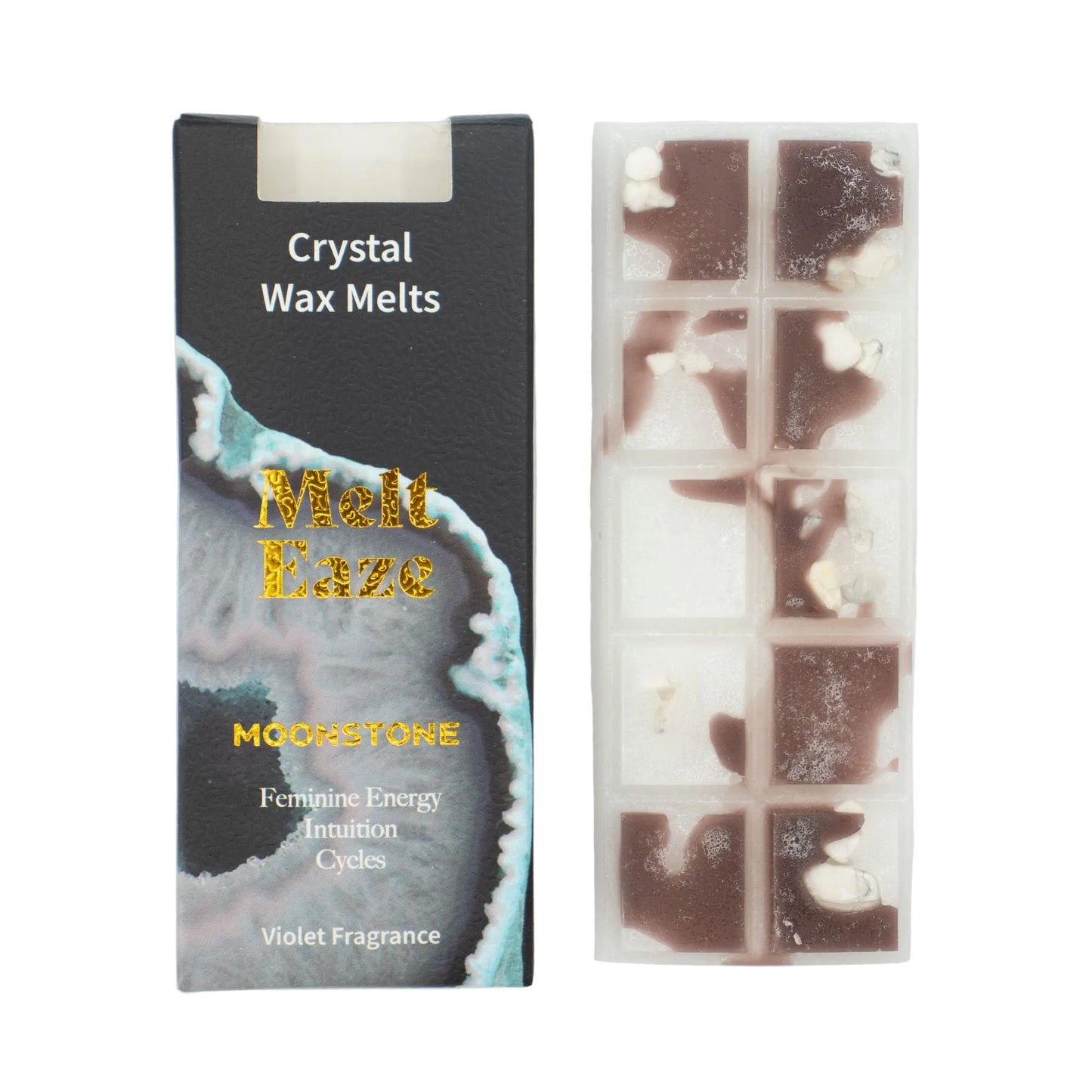 MeltEaze Wax Melts 50g - Moonstone Glow - Violet