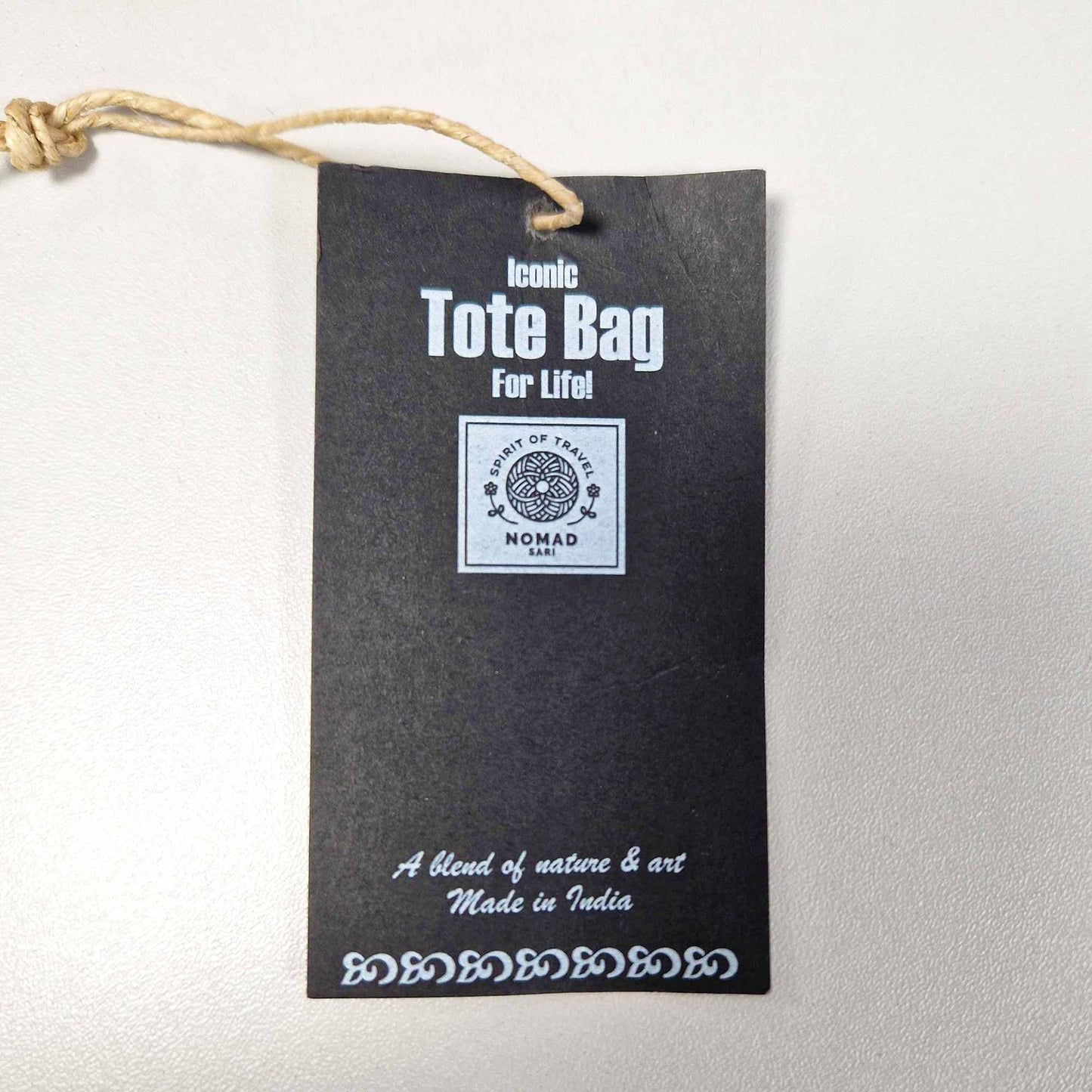 Iconic Basic Tote Bag - Mañana Mañana - Natural 4oz