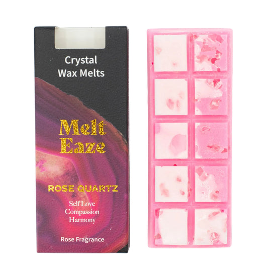 MeltEaze Wax Melts 50g - Rose Quartz Love - Rose