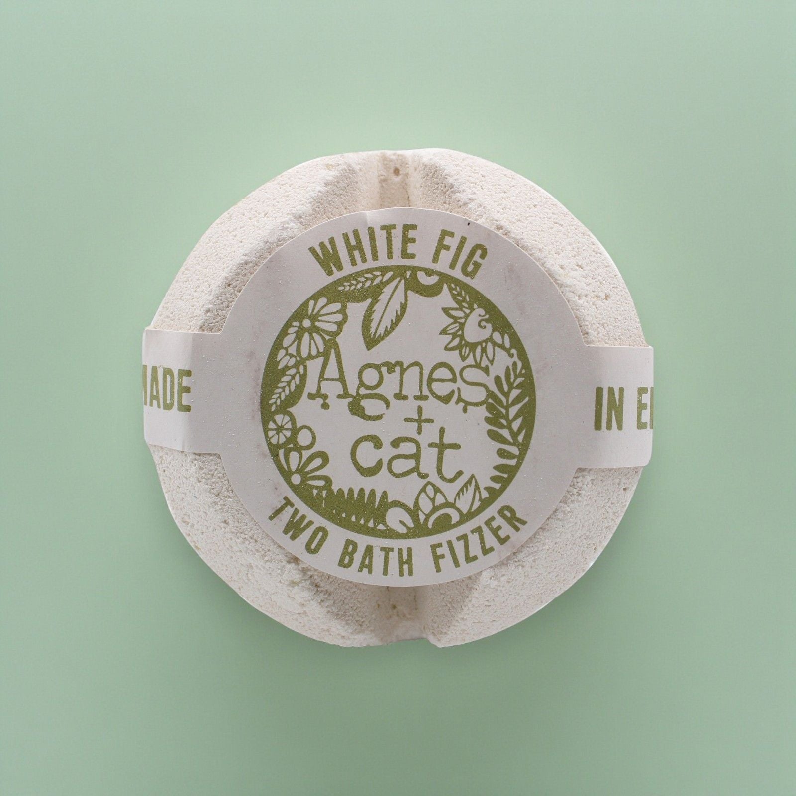 Agnes + Cat Bath Fizzer - White Fig