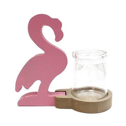 Pink Flamingo Pot