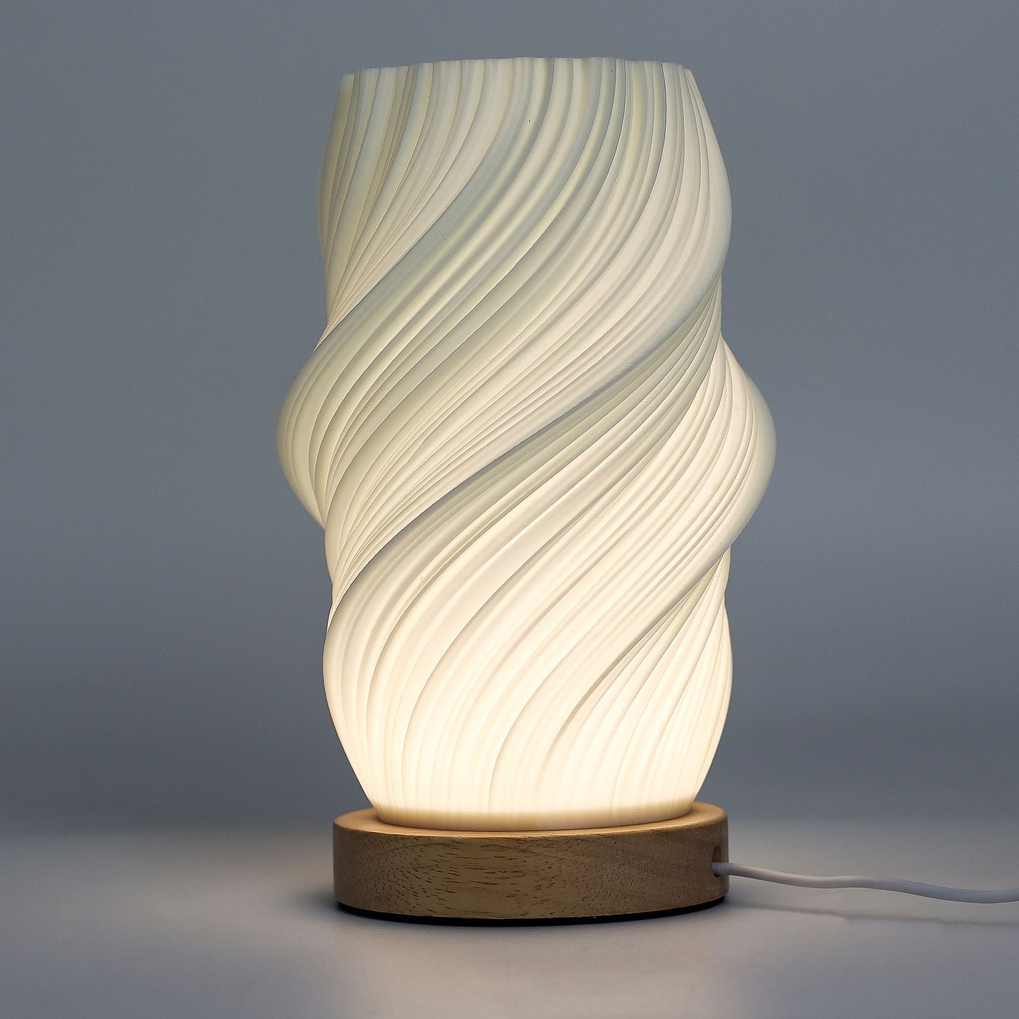 New Wave Lamp - USB - 3 settings - Cloud Twisted