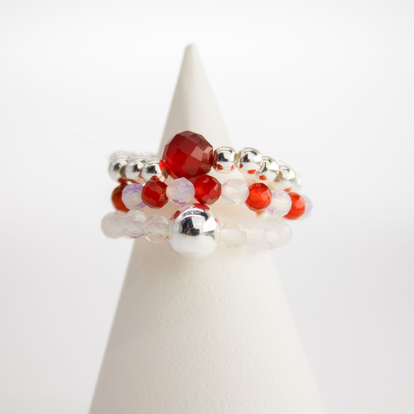 Gemstone Ring Set - Blood Moon