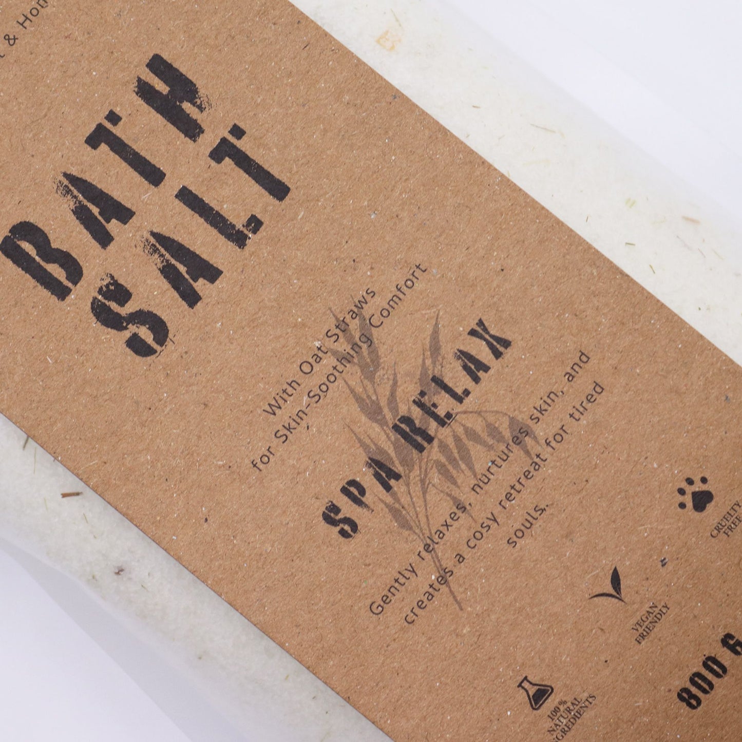 Greenman Rituals Oat & Honey Epsom Bath Salt Spa Relax Blend