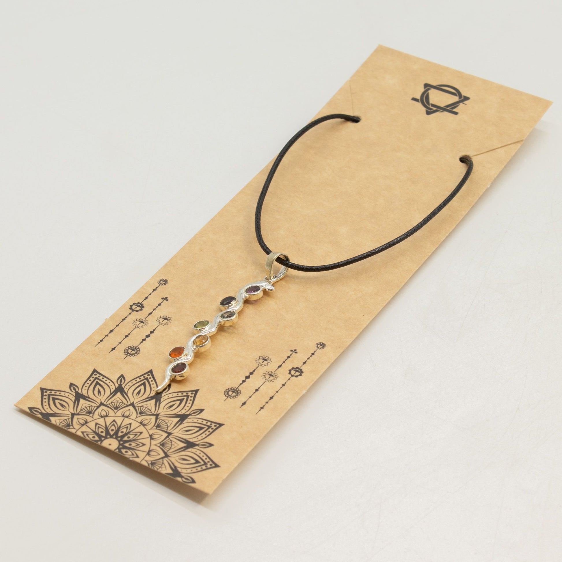 Silver Plated (45cm Cord)- Snake Chakra