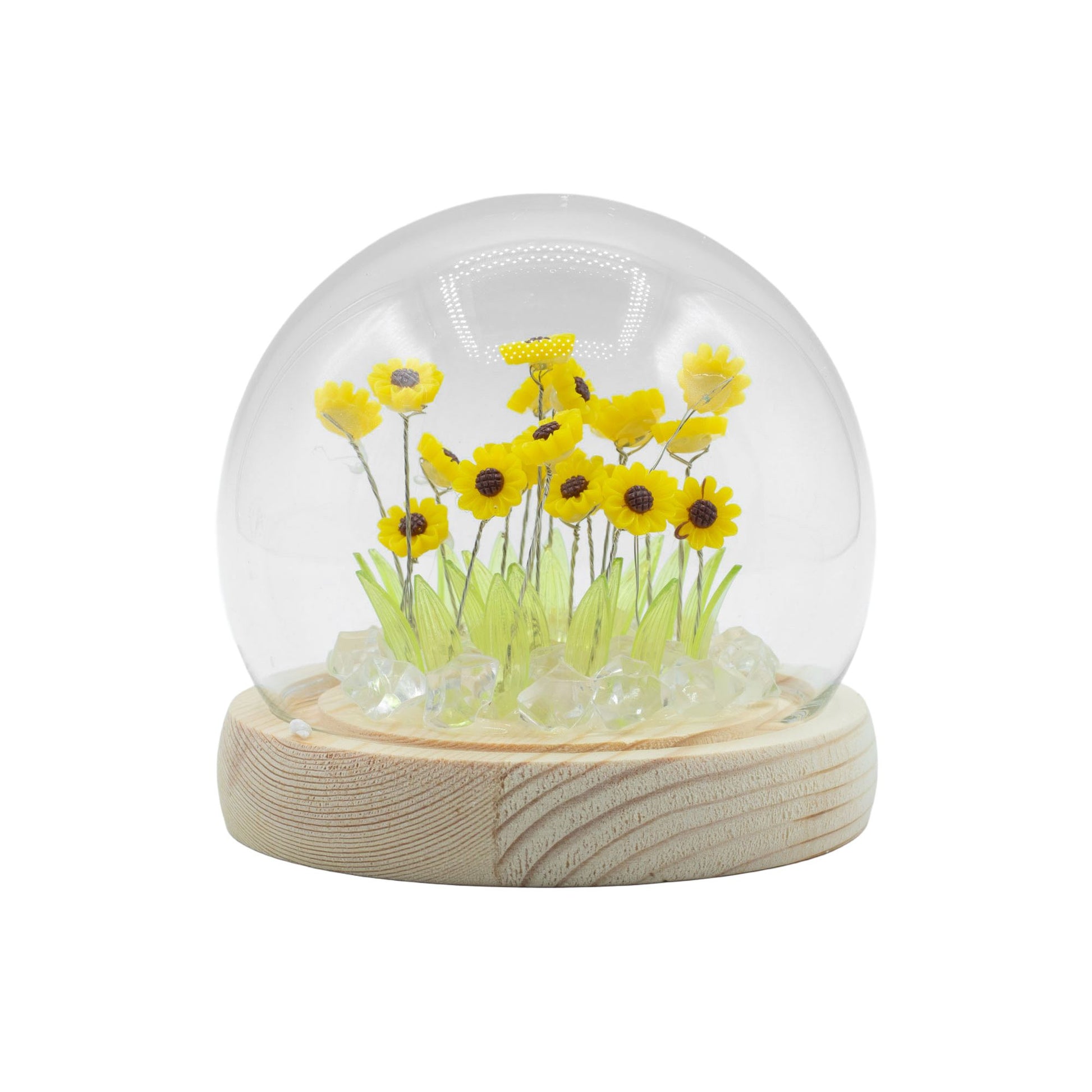 Floral Glow Garden Dome - 20 Sunflower - LED USB