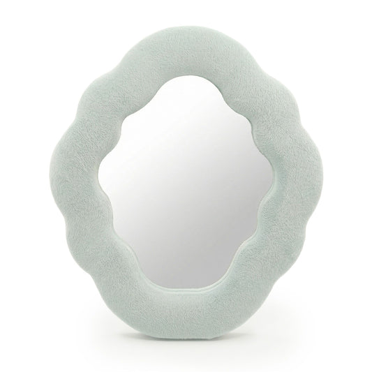Soft Squiggly Mirror  Cloud  Cloud Blue (28x24x2.3cm)