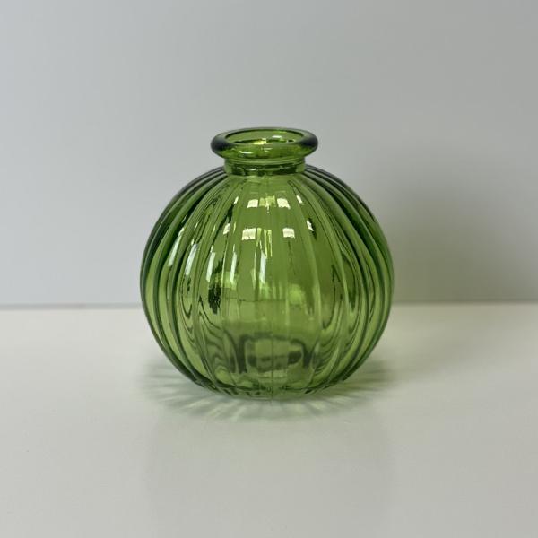Emerald Green Round Bottle