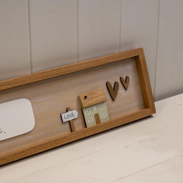 Rectangle Wooden Sign 'I Love You For All You Are  All That You Have Been and All That You Will Be'