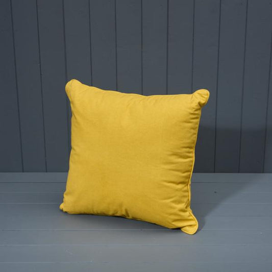 Washable Cotton Plain Cushion with Filling 45x45cm