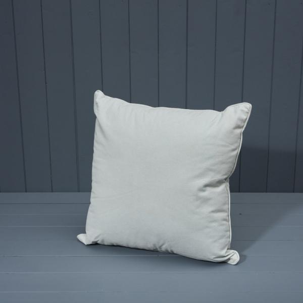 Washable Cotton Plain Cushion with Filling 45x45cm