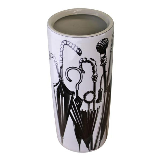Umbrella Stand  Black & White Umbrella Design