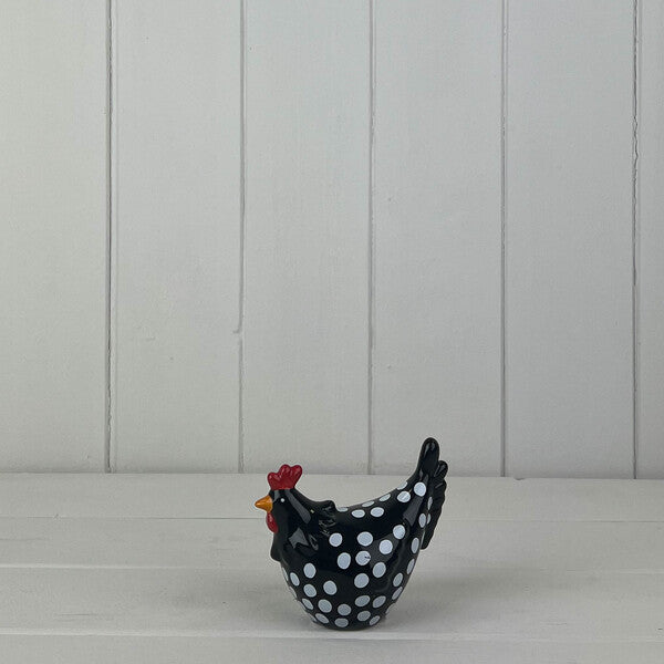 Black Speckled Chicken TD9.2x5.4cm H7.9cm