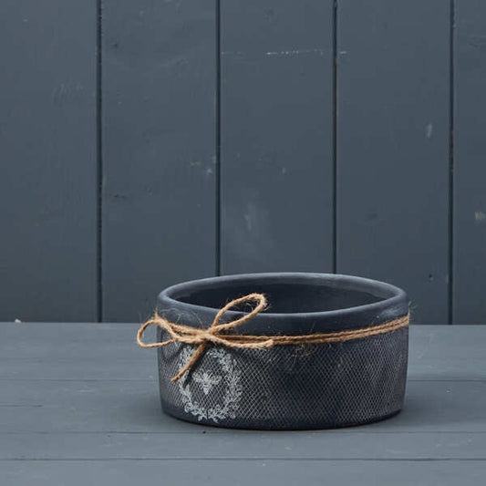 Black Bee Bowl Td16cm H7.5cm