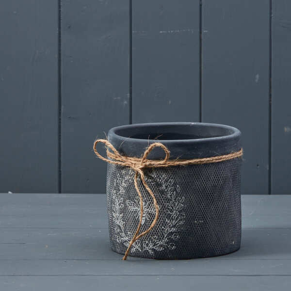 Black Bee Pot Td14cm H12.7cm