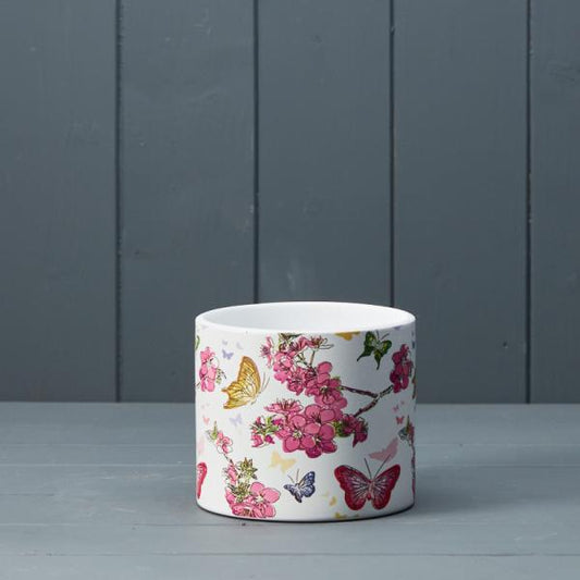 Floral Butterfly Pot 12cm H10.5cm L12cm W12cm Weight-119g