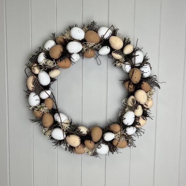 Easter Egg Wreath D45cm W8cm