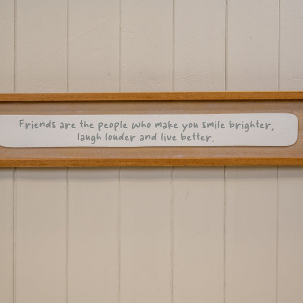 Rectangle Wooden Sign