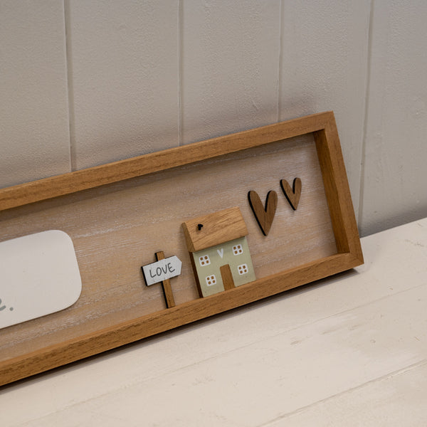 Rectangle Wooden Sign 'I Love You For All You Are  All That You Have Been and All That You Will Be'