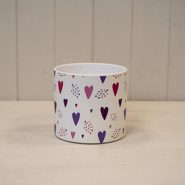 Love Heart Pot 13.8cm H12.5cm L13.8cm W13.8cm Weight-138g