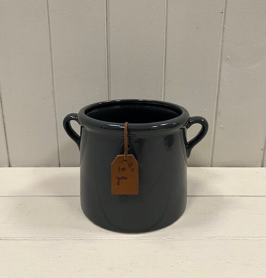 Midnight Blue "For You" Vase TD13cm x H15cm