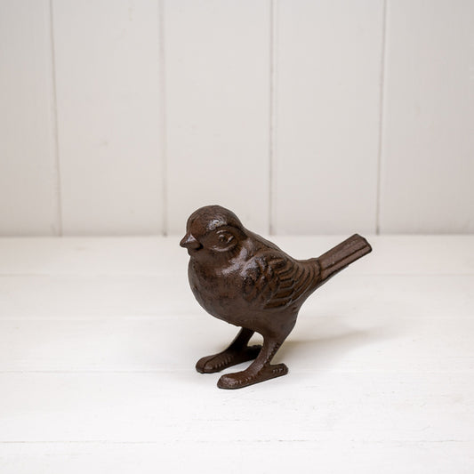Cast iron bird 15x6x10cm