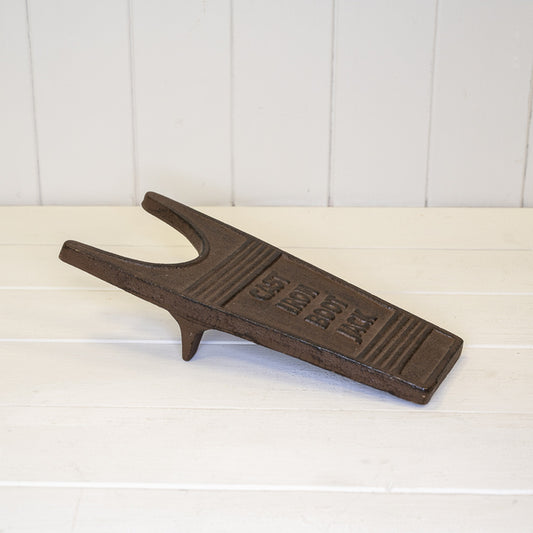 Cast Iron Boot Jack Antique Rust 26.5cm x 12cm x 5.2cm