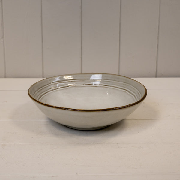 Stoneware Pasta Bowl Dimensions: 19.0cm (W) x 19.0cm (D) x 6.0cm (H)