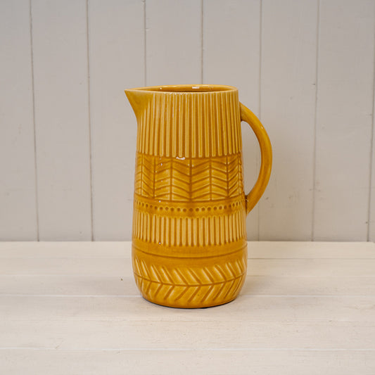 Yellow Ceramic Jug