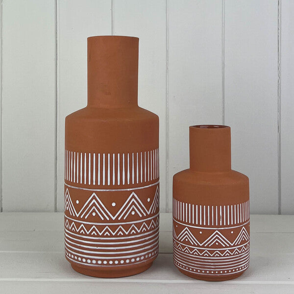Large Terracotta Vase (25cm)