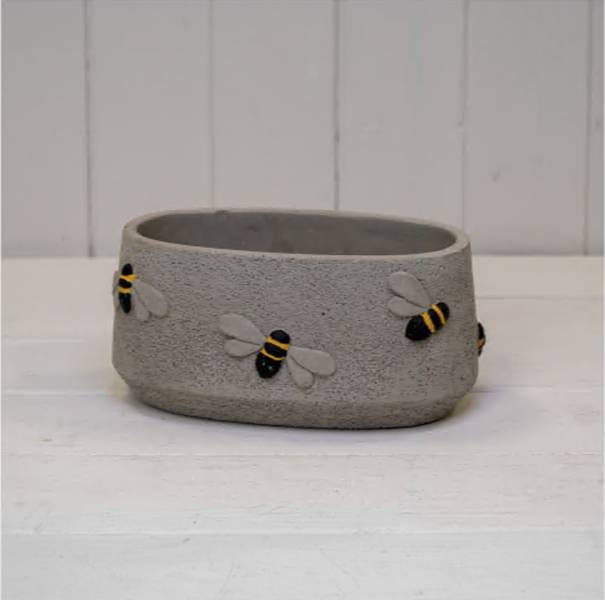 Cement Bee Trough L20.5cm W12cm H9.5cm