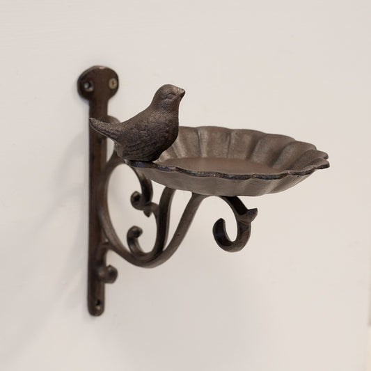 Cast Iron Bird Feeder with Bracket 25x15.5x22cm