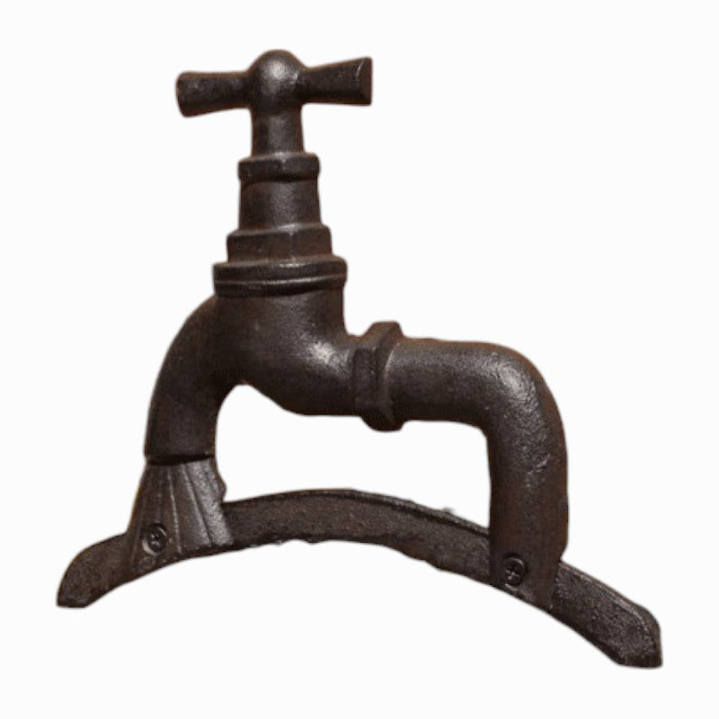 Rustic Cast Iron Wall Mounted Hosepipe Holder 14 X 19 X 23.5cm