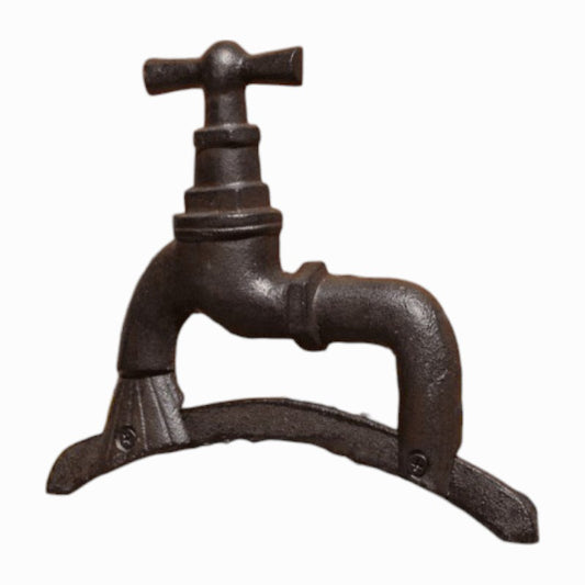 Rustic Cast Iron Wall Mounted Hosepipe Holder 14 X 19 X 23.5cm