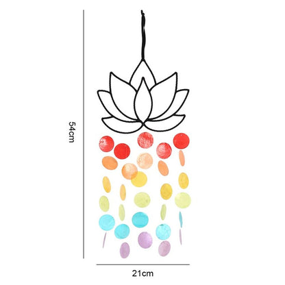 67cm Wire Lotus Hanging Decoration