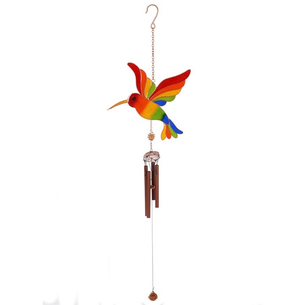 Multicoloured Hummingbird Windchime