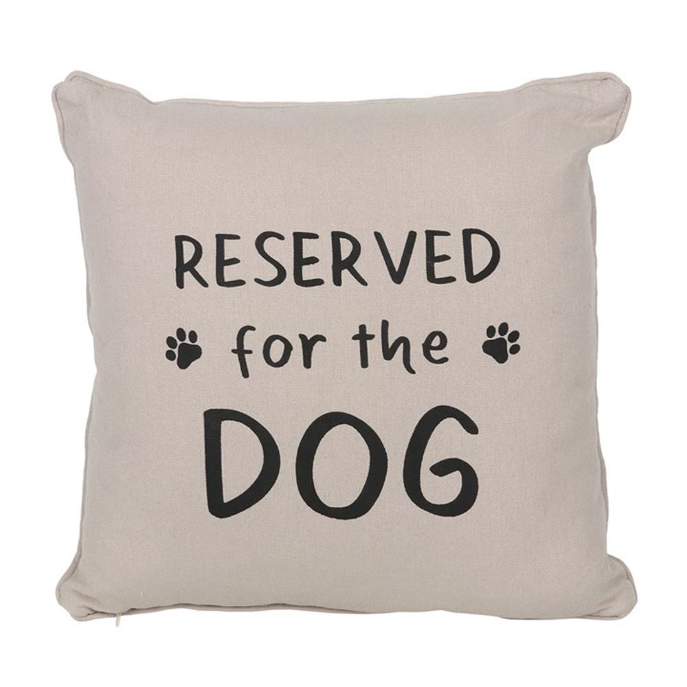 Reserved for the Dog Reversible Cushion