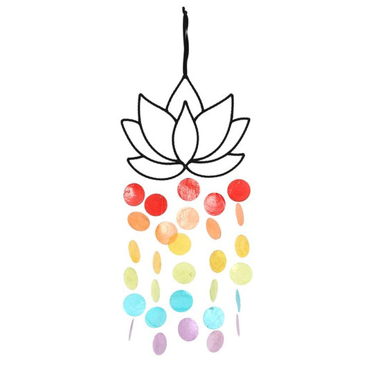 67cm Wire Lotus Hanging Decoration