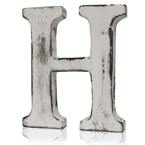 Shabby Chic Letters H