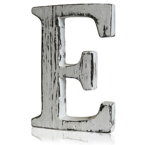 Shabby Chic Letters E