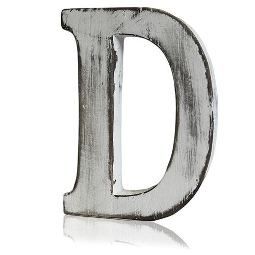 Shabby Chic Letters D