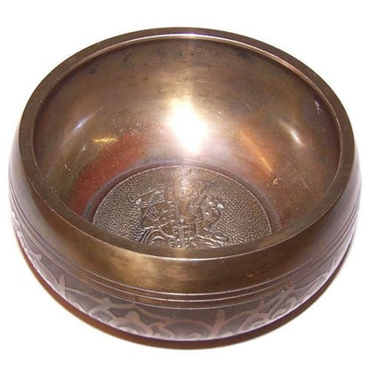 Large Ganesh Singing Bowl