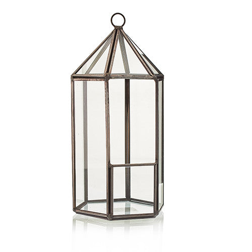 Glass Terrarium Lantern Shape