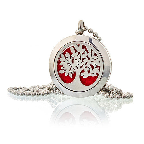 Aromatherapy Diffuser Necklace Tree of Life 25mm