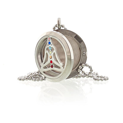 Aromatherapy Jewellery Necklace Yoga Chakra 30mm