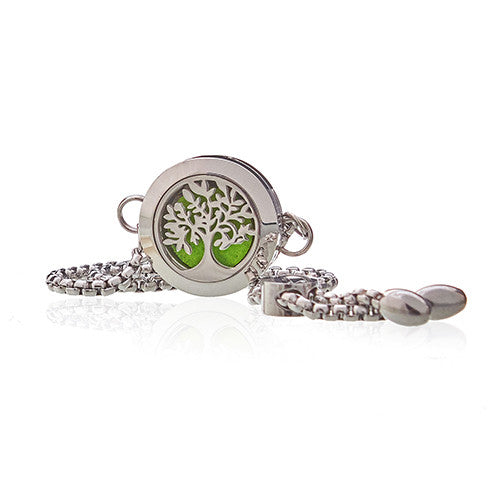 Aromatherapy Jewellery Chain Bracelet Tree of Life 20mm