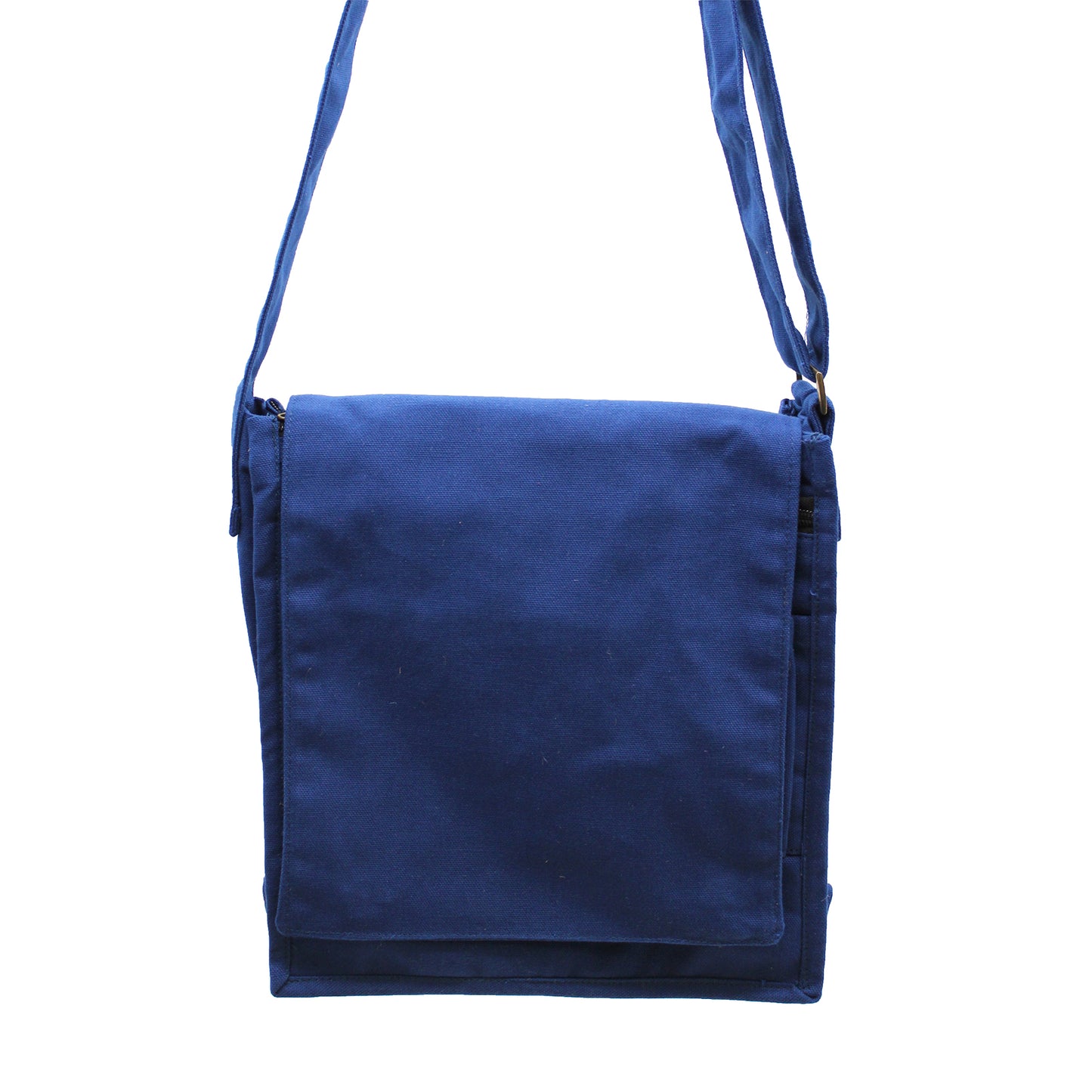 Cotton Canvas Messenger Bag