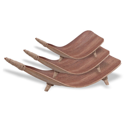 Coconut Leaf Fruit Bowl Set