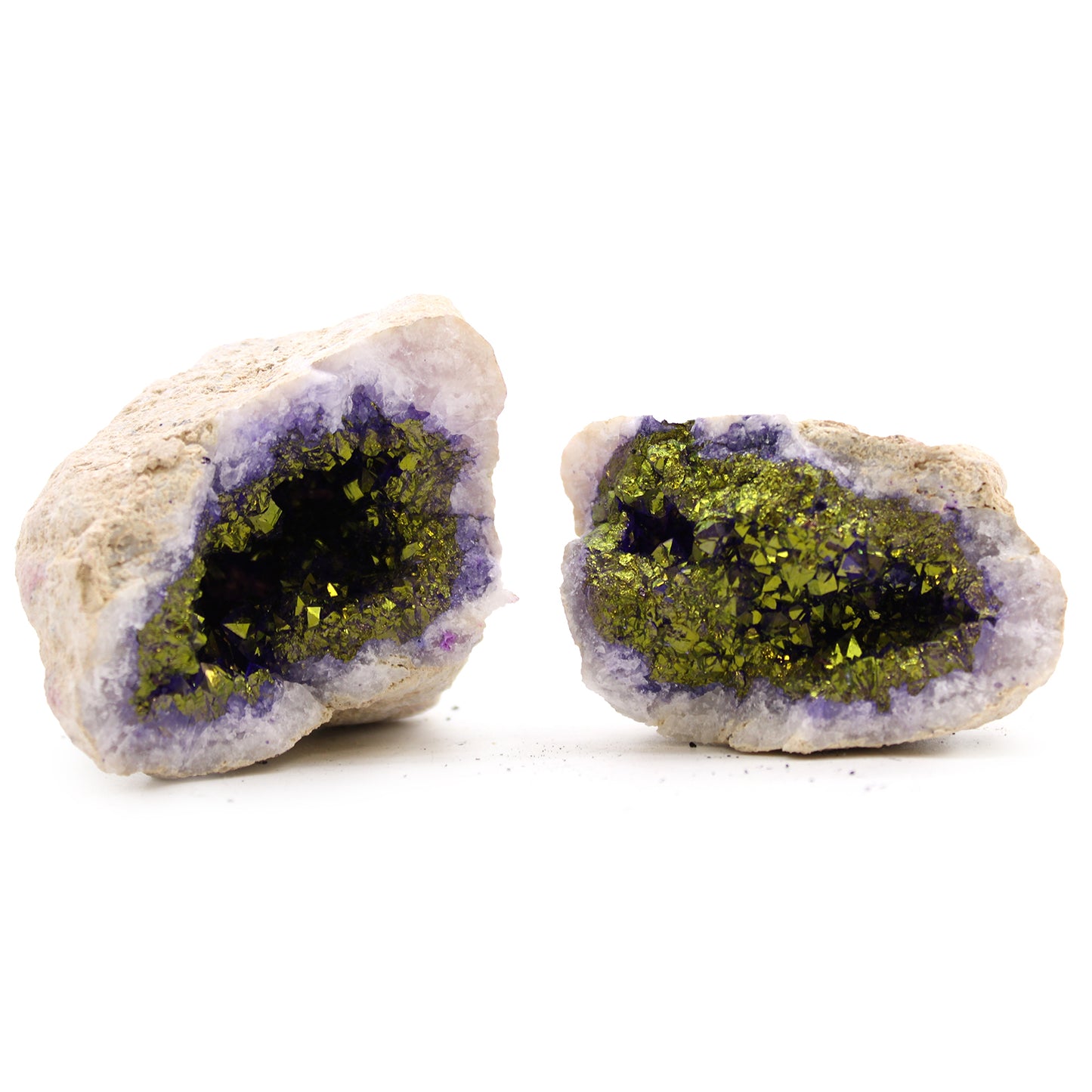 Coloured Calsite Geodes